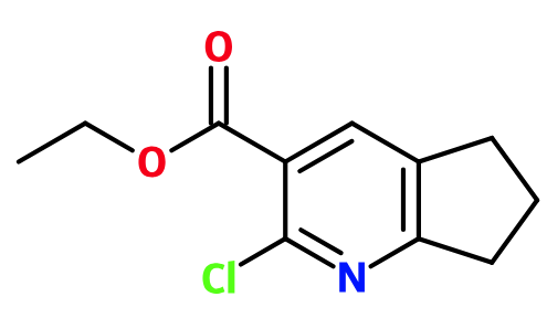 (image for) MCYM2994 Ethyl 2-chloro-5H,6H,7H-cyclopenta[b]pyridine-3-carboxylate